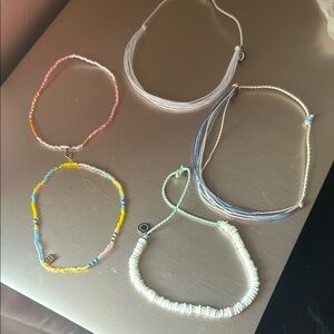Puravida anklet set